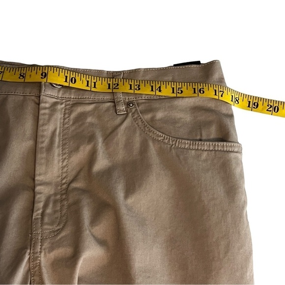 H&M Shorts Women's Size 32 Slim Fit Coupe E' Troite Taupe Stretch - Picture 7 of 9